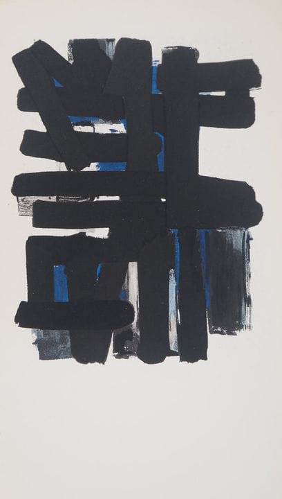 Pierre Soulages (1919)
Gouache 11, 1957

Lithograf