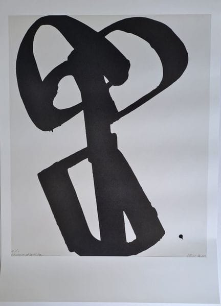 Pierre Soulages (d'après) (1919-2022)
Sérigraphie 