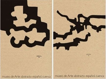Eduardo Chillida (nach)
Zwei Originalplakate, Lith