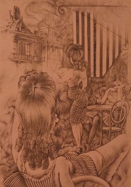 Hans Bellmer
Hans BELLMER
 „Le feu de Marseille“, 