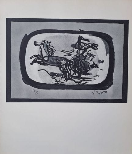 Georges Braque (d'après) (1882-1963)
Le char II 

