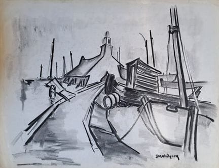 Dan Walck
Dan WALCK (1909-2002)
L'église sur le po