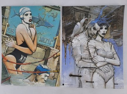Enki Bilal
Die Badende und die Vision des neuen Ja