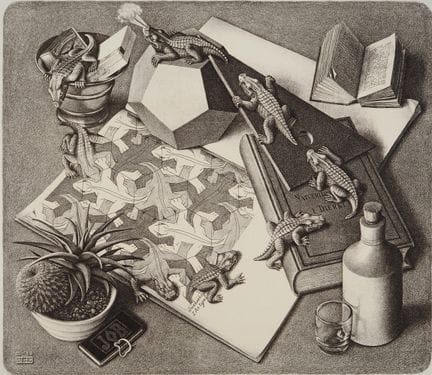 Maurits Cornelis Escher (1898–1972)
Stillleben mit