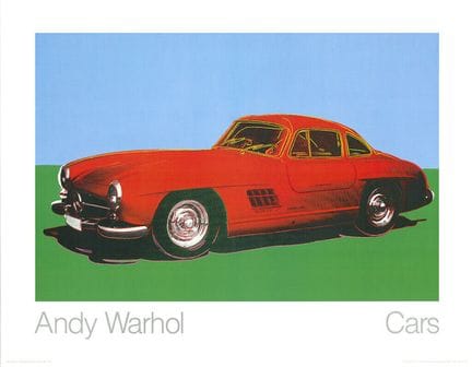 Andy Warhol (d'après)
Formule 1 Mercedes-Benz 300S