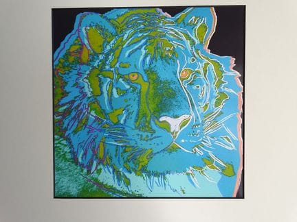 Andy Warhol
Tiger, aus der Liste der bedrohten Art