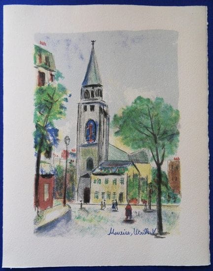 Maurice Utrillo
Maurice UTRILLO
Saint-Germain-des-