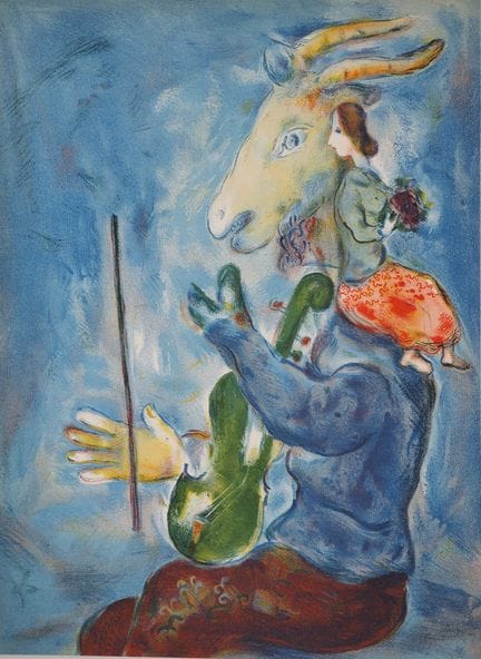 Marc Chagall (1887–1985)
Frühling: Musizierende Zi