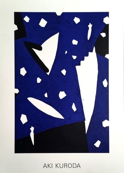 Aki Kuroda
Blau, 1994

Original-Siebdruck auf Holz