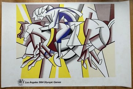 Roy Lichtenstein (1923-1997)
The Red Horsemen, Los