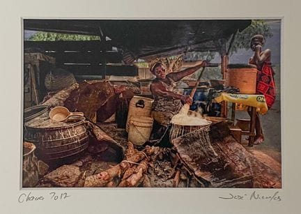 José Nicolas (1956)
Ghana 2017, Köchin, die einen 