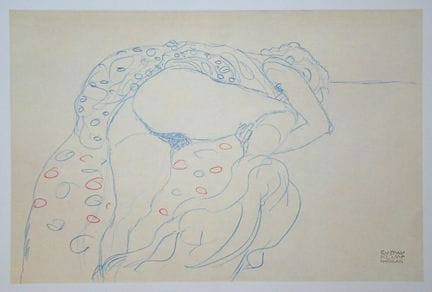 Gustav Klimt (nach) (1862–1918) 
Erotische Zeichnu