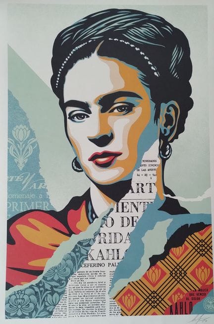 Shepard Fairey (Obey)
Die Frau, die den Schmerz be