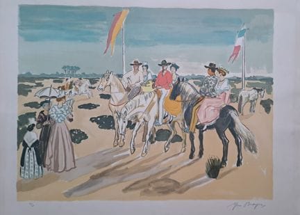 Yves Brayer (1907–1990)
Die Arlésiennes zu Pferd


