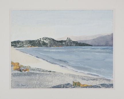 Lily Masson
Lily MASSON
La Longue plage, 1984

Tem