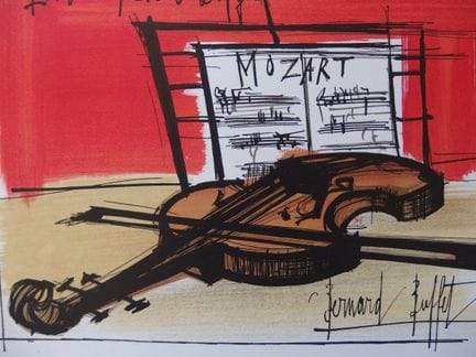 Bernard Buffet
Bernard BUFFET
Stillleben mit Geige