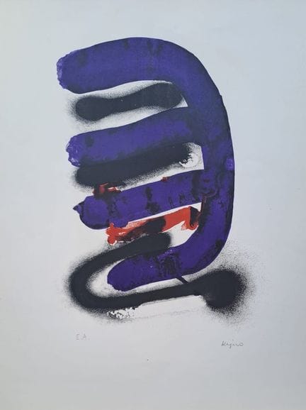 Ladislas Kijno (1921-2012)
Composition

Lithograph