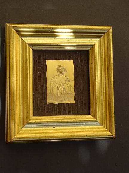 Salvador Dalí 
Mujer Desnuda – um 1970 

Silbergra