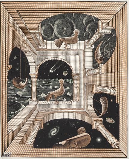 Maurits Cornelis Escher (1898–1972)
Metaphysik, 20