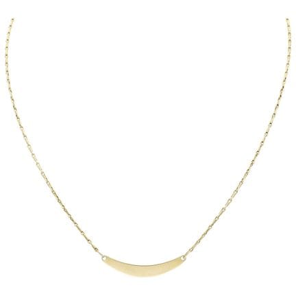 Collier à maillons en or jaune 14 carats
En bon ét