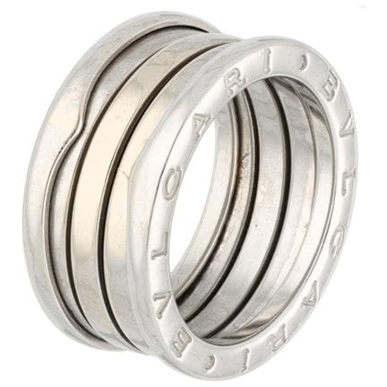 Anello Bvlgari "B.zero1" in oro bianco 18 carati
A