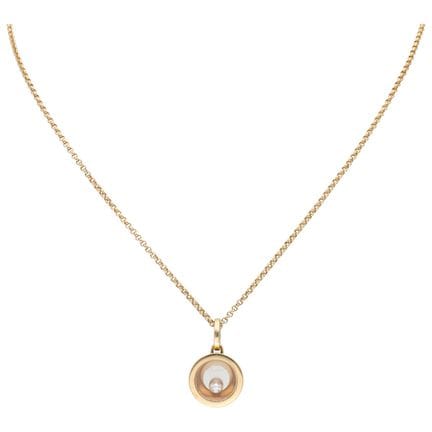 Collier Chopard « Happy Diamonds Icons » en or ros