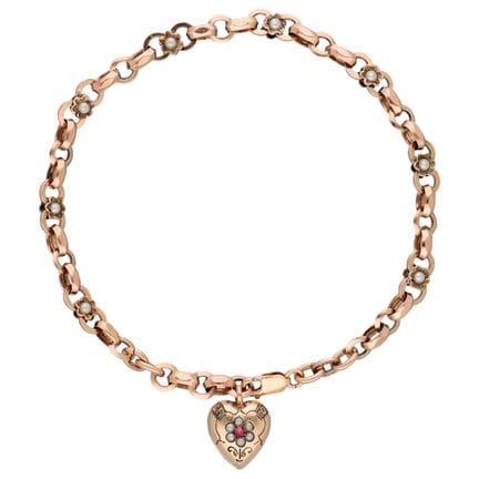Set di braccialetti 8K con perle di vetro e pietre