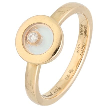 Anello Chopard "Happy Diamonds Icons" in oro rosa 