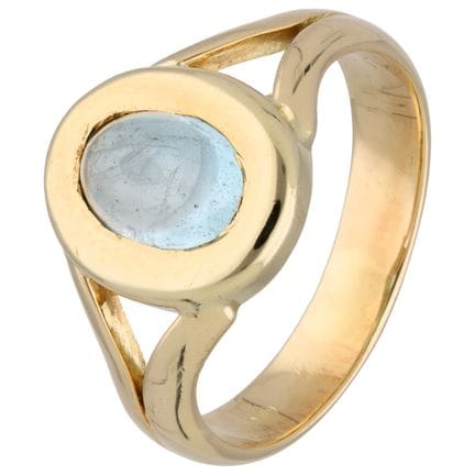 Anello in oro giallo 14 carati con topazio
Imposta