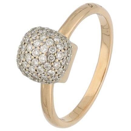 Anello Bigli "Mini Sweety" in oro rosa 18 carati c