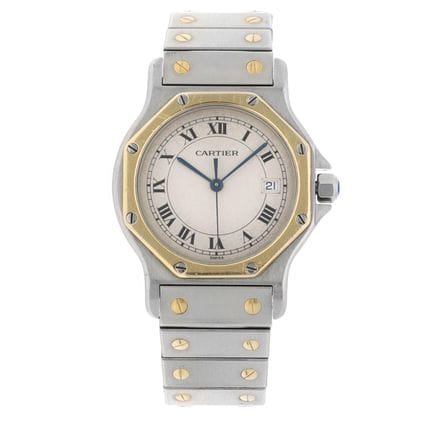 Sans réserve - Cartier Santos Octagon LM 187902 - 