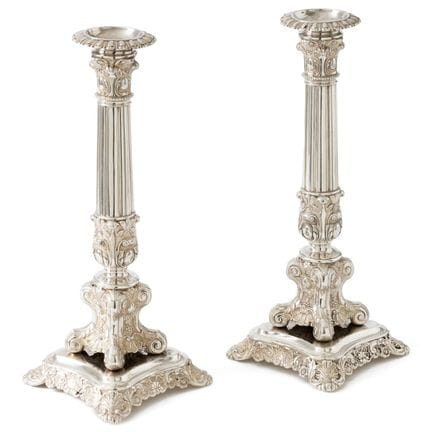 Sans réserve - Bougeoirs de style rococo (2), Hess