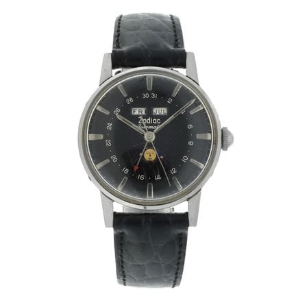 No Reserve - Zodiac Triple-Calendar Moonphase 742-