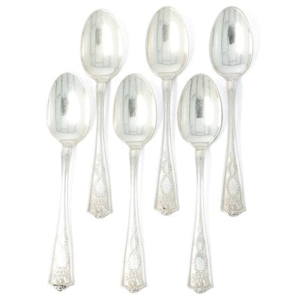 Sans réserve - Cuillères à café Tiffany &amp; Co. 