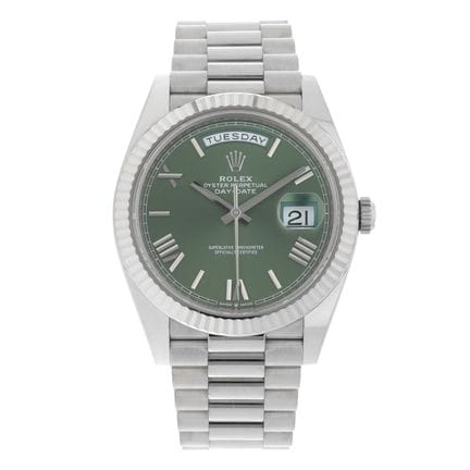 Sans réserve - Rolex Day-Date 40 « Olive » 228239 