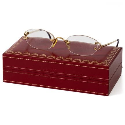 Sans réserve - Lunettes Cartier Capri - Plaquées o