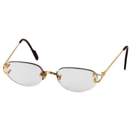 Sans réserve - Lunettes Cartier Portofino - Plaqué