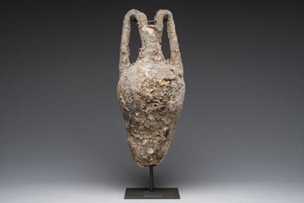 Amphore byzantine en terre cuite, VIe-XIIIe siècle
