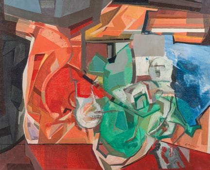 Carles Arques (1950–1992): Kubistische Innenansich