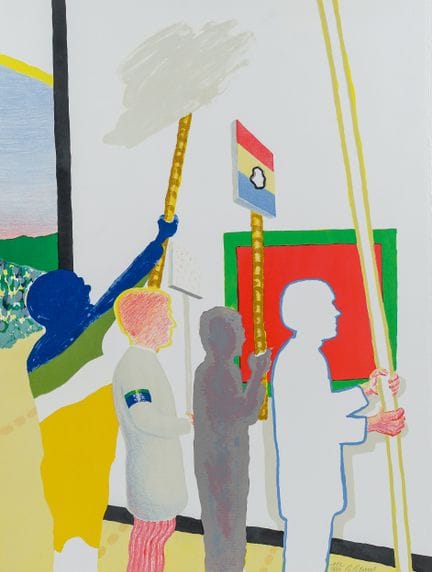 Roger Raveel (1921–2013): „De schilderijenoptocht 
