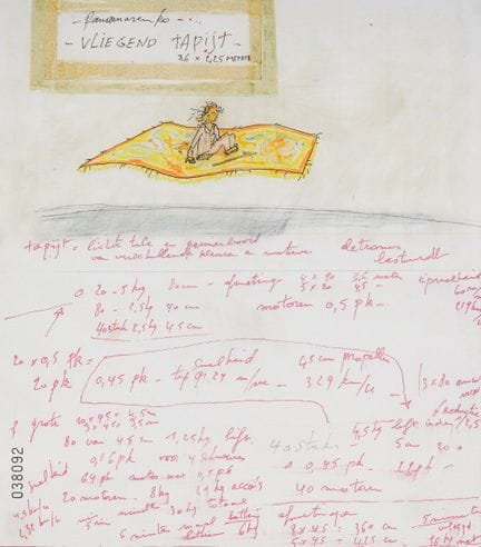 Panamarenko (Henry Van Herwegen, 1940–2019): „Vlie