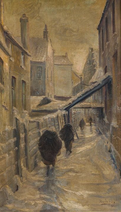 Hippolyte Le Roy (1857–1943): Lebendige Stadtansic