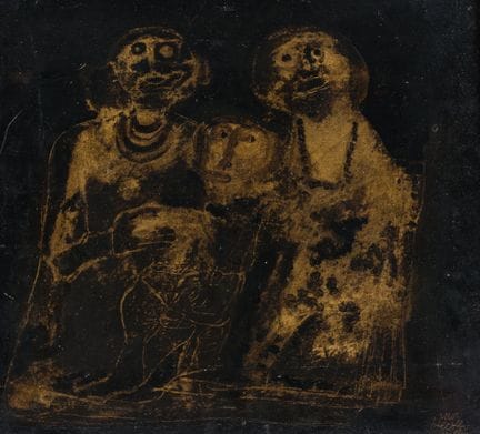 Willem Van Hecke (1893–1976): Die drei Könige, Öl 