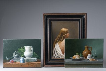 Hilaire Bals (1940): „Ruggeling vrouwenportret“ un