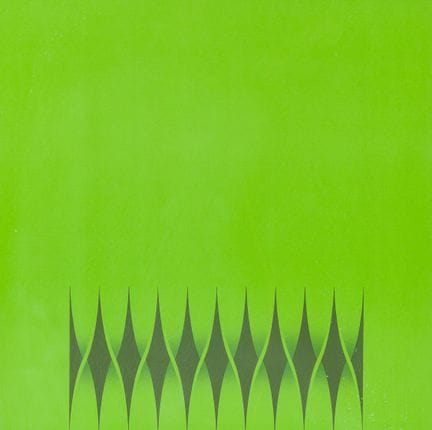 Walter Leblanc (1932–1986): „Green torsions“, Farb
