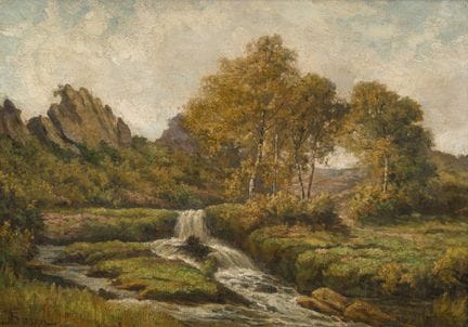 Theodoor Baron (1840–1899, im Stil von): Flussland