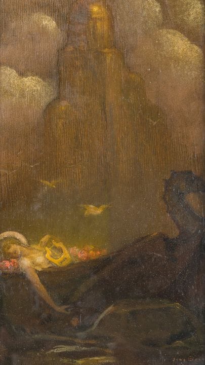 Jan Frans De Boever (1872–1949): „Fleuve d’oubli (