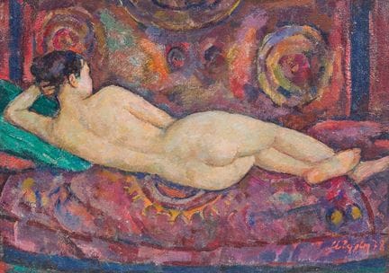 Iosif Michajlovic Gurvic (1907–1989): Liegender Ak
