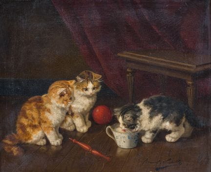 Alfred Arthur Brunel de Neuville (1852–1941): Drei