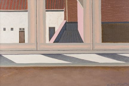 Gaspard De Vuyst (1923–2020): Blick aus dem Fenste